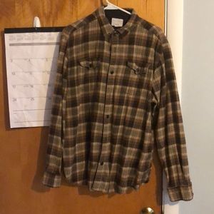 Thick flannel button down from Field & Stream
